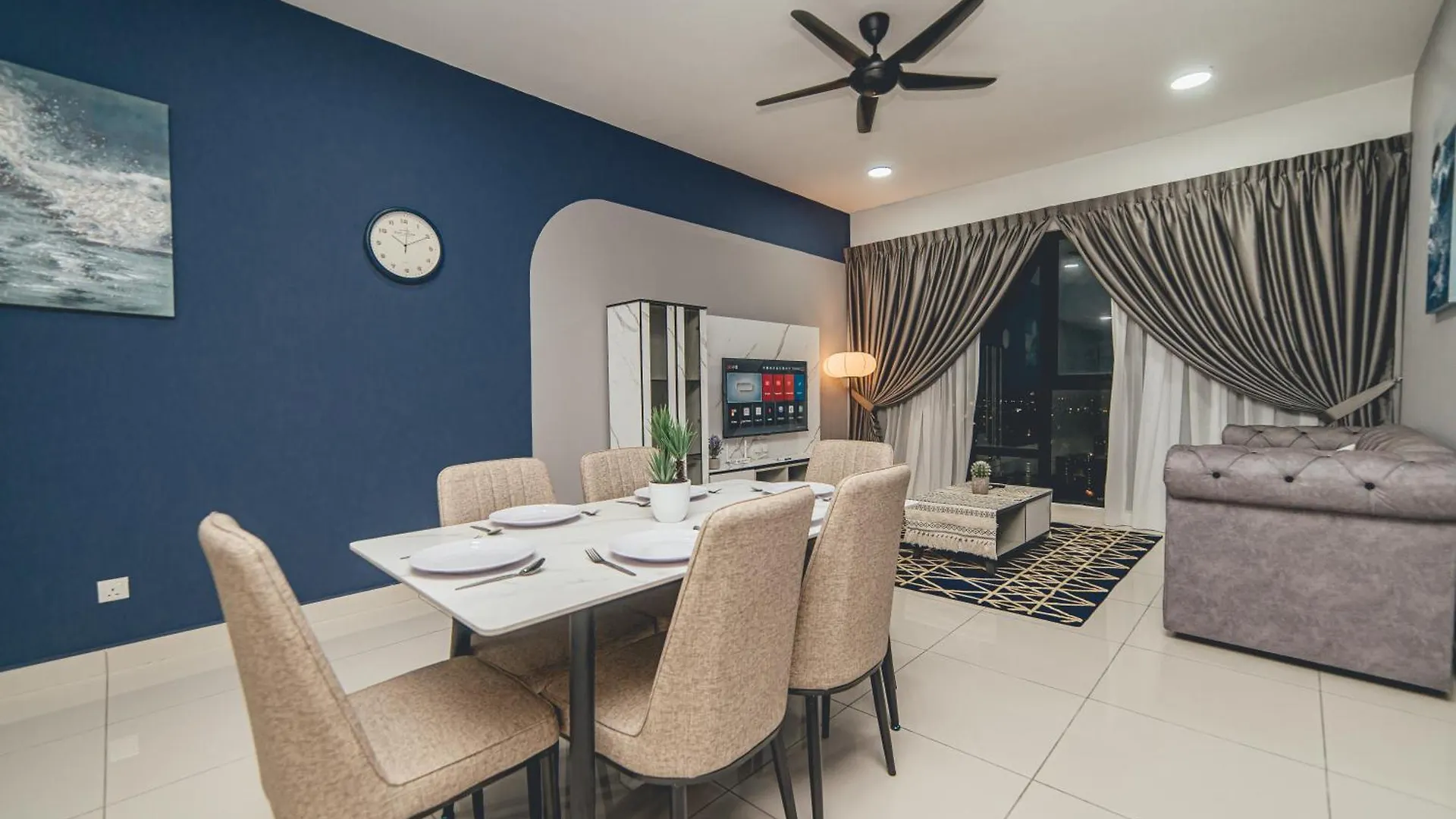 Retreat Blue Ocean 3Br Mosaic Southkey Midvalley By Our Stay Johor Bahru 0*,  Maleisië